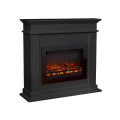 Elda electric or bio-ethanol fireplace (Flandria, Black RAL9005).png