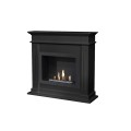 Elda electric or bio-ethanol fireplace (Riano, Black RAL9005).jpg