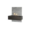 Quero electric or bio-ethanol wall fireplace (Bioethanol burner S, Natural stone).jpg