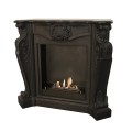 Louis electric or bio-ethanol fireplace (Bioethanol, Stone anthracite).jpg