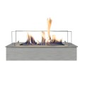 [4114LS] Bioethanol burner S (Brushed stainless steel, Installation overhang).jpg