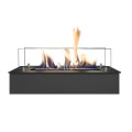 [4114LB] Bioethanol burner S (Black powder coating, Installation overhang).jpg