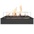 [5820LB] Bioethanol burner L (Black powder coating, Installation overhang).jpg
