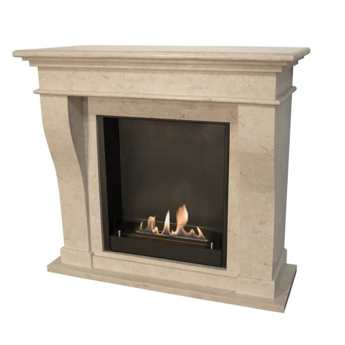 Kreta electric or bio-ethanol fireplace (Bioethanol, Stone white).jpg
