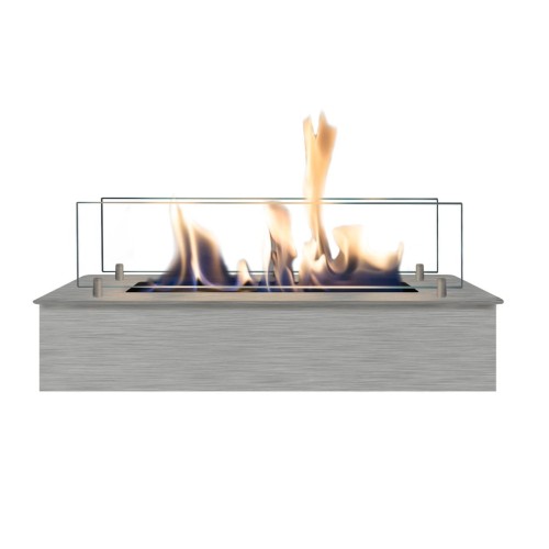 [4114LS] Bioethanol burner S (Brushed stainless steel, Installation overhang).jpg