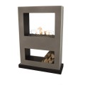 [Lasize betonlook met 5820LB] Lasize  mobile tunnel fireplace - roomdivider (Bioethanol burner L, Concrete look).jpg